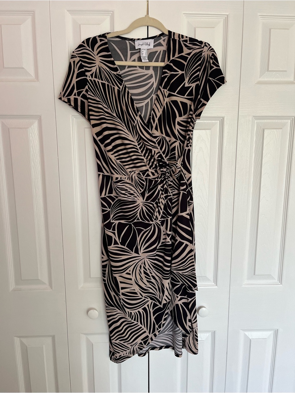 Joseph Ribkoff Tropical Wrap Dress-Size 10
